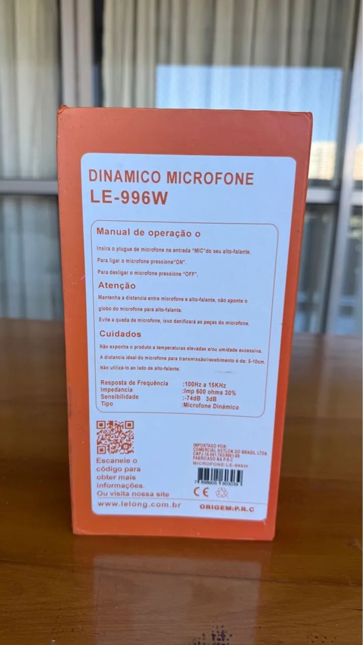 Microfone sem fio lelong LE-996w  - Foto 4
