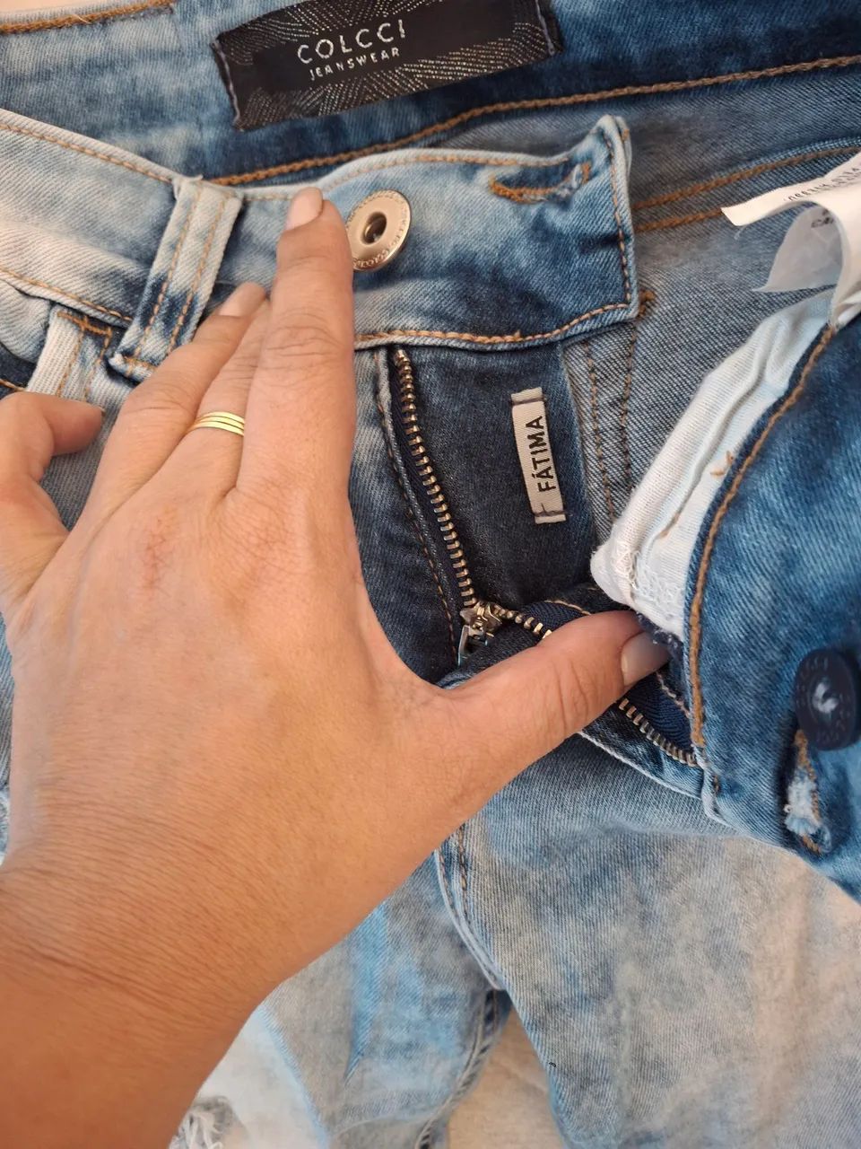 Calça jeans colcci 36 - Foto 2