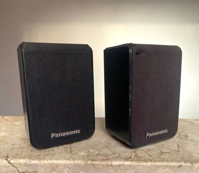 Caixa Som Panasonic Frontal Pc Multimídia Falante Home Par - Foto 2