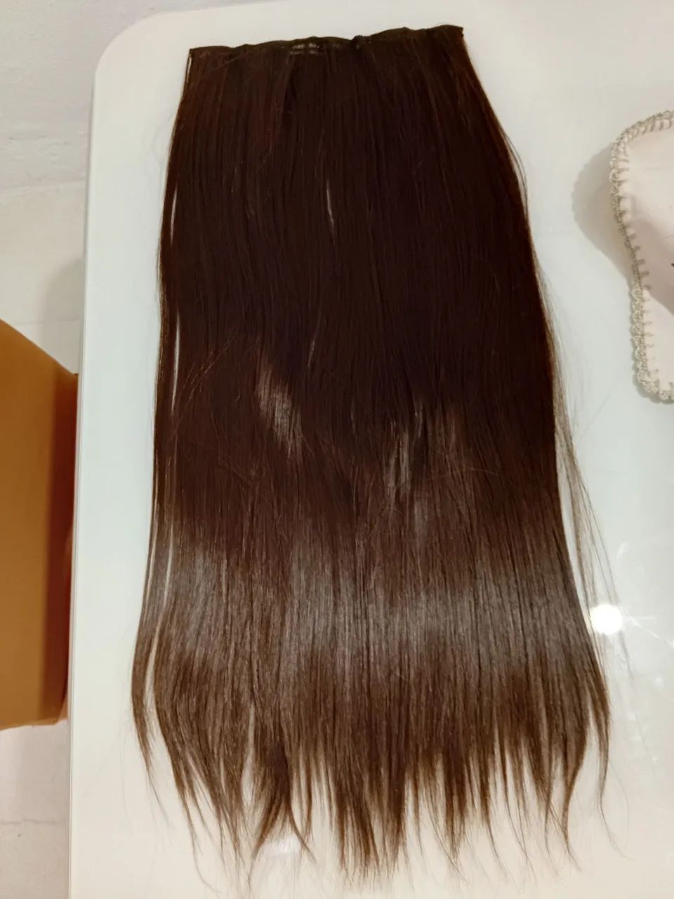 Cabelo orgânico tic-tac castanho médio  - Foto 2