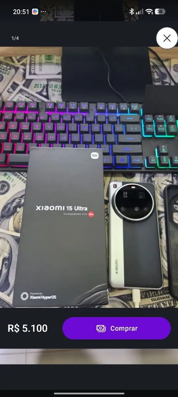 Xiaomi 15 Ultra Global de 512gb e 12 de ram  - Foto 2