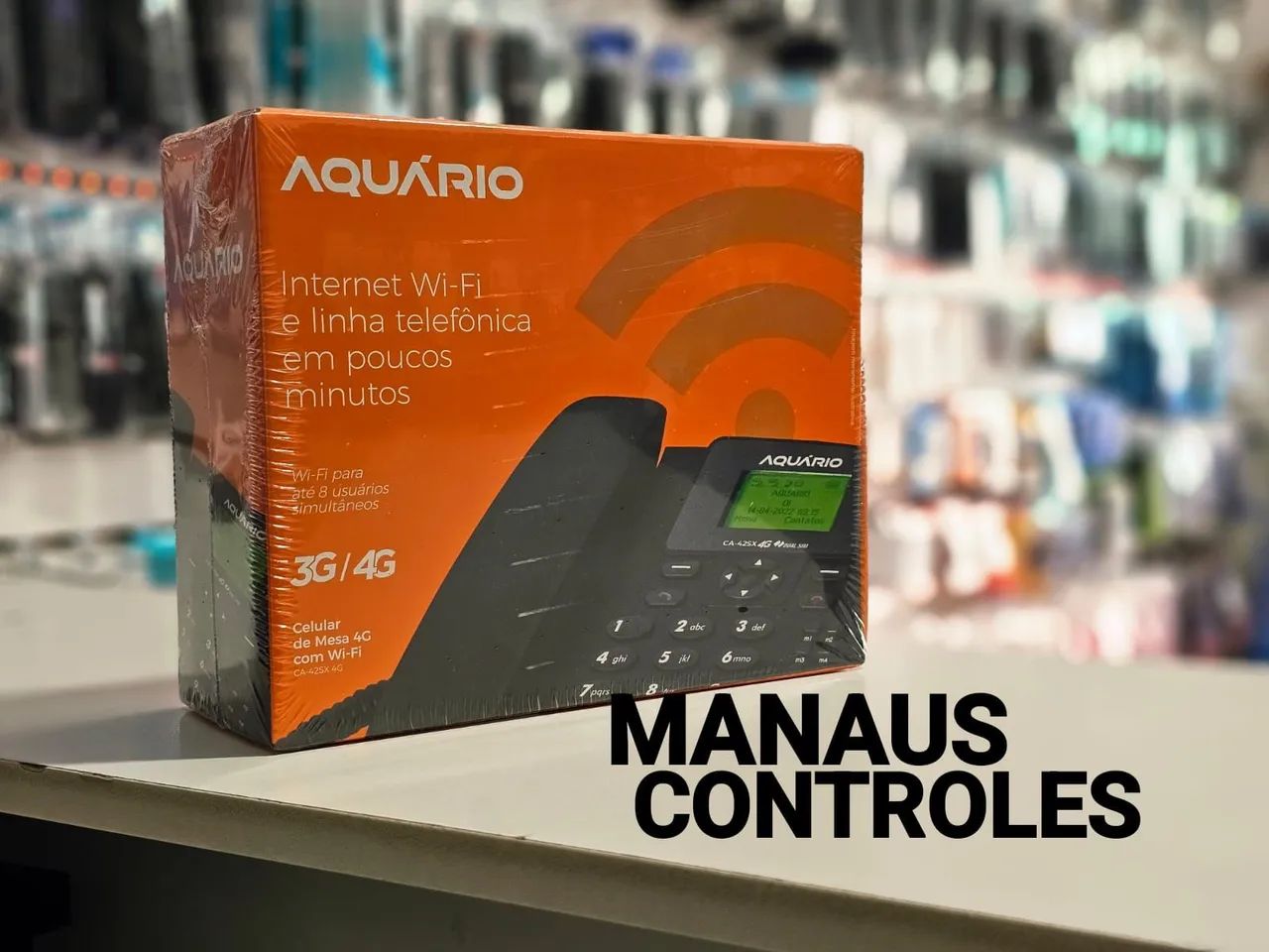 Celular de mesa! Aquário 
