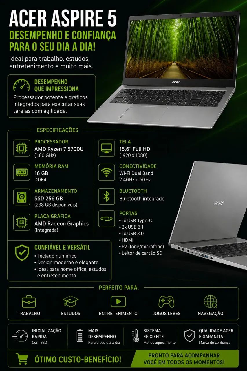 Notebook Acer  - Foto 3