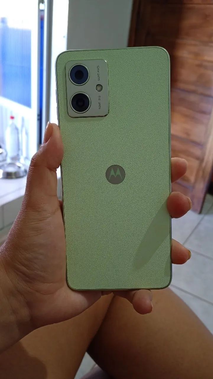 Celular  Motorola g 54 5g na cor verde 128 gb 