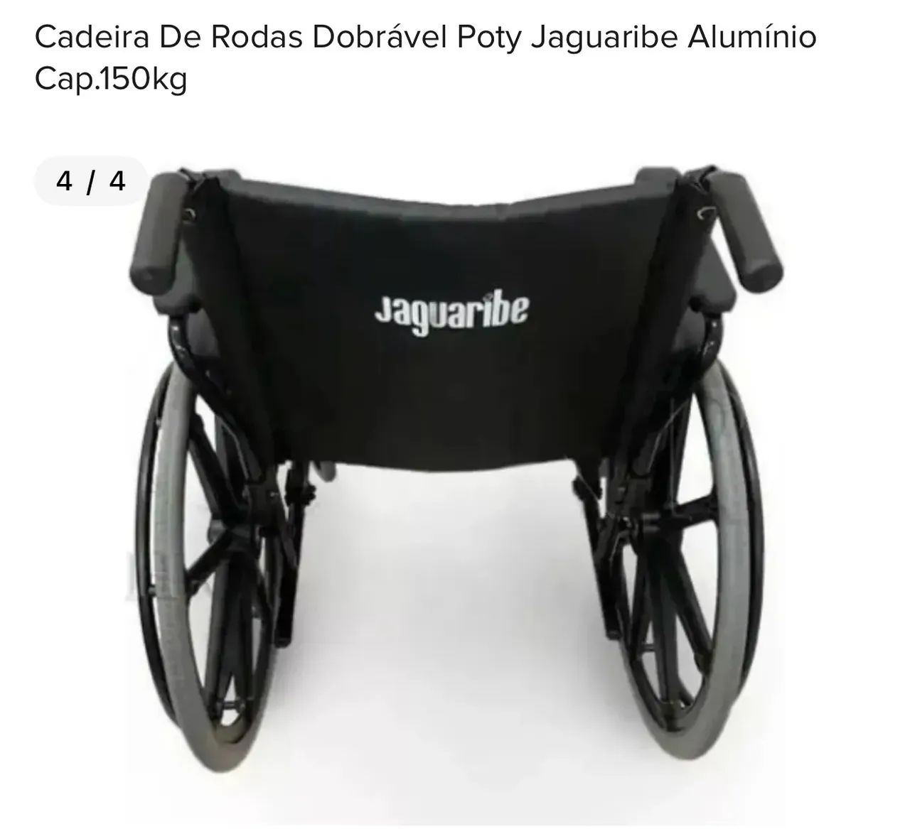 Cadeira do rodas obeso - Foto 2