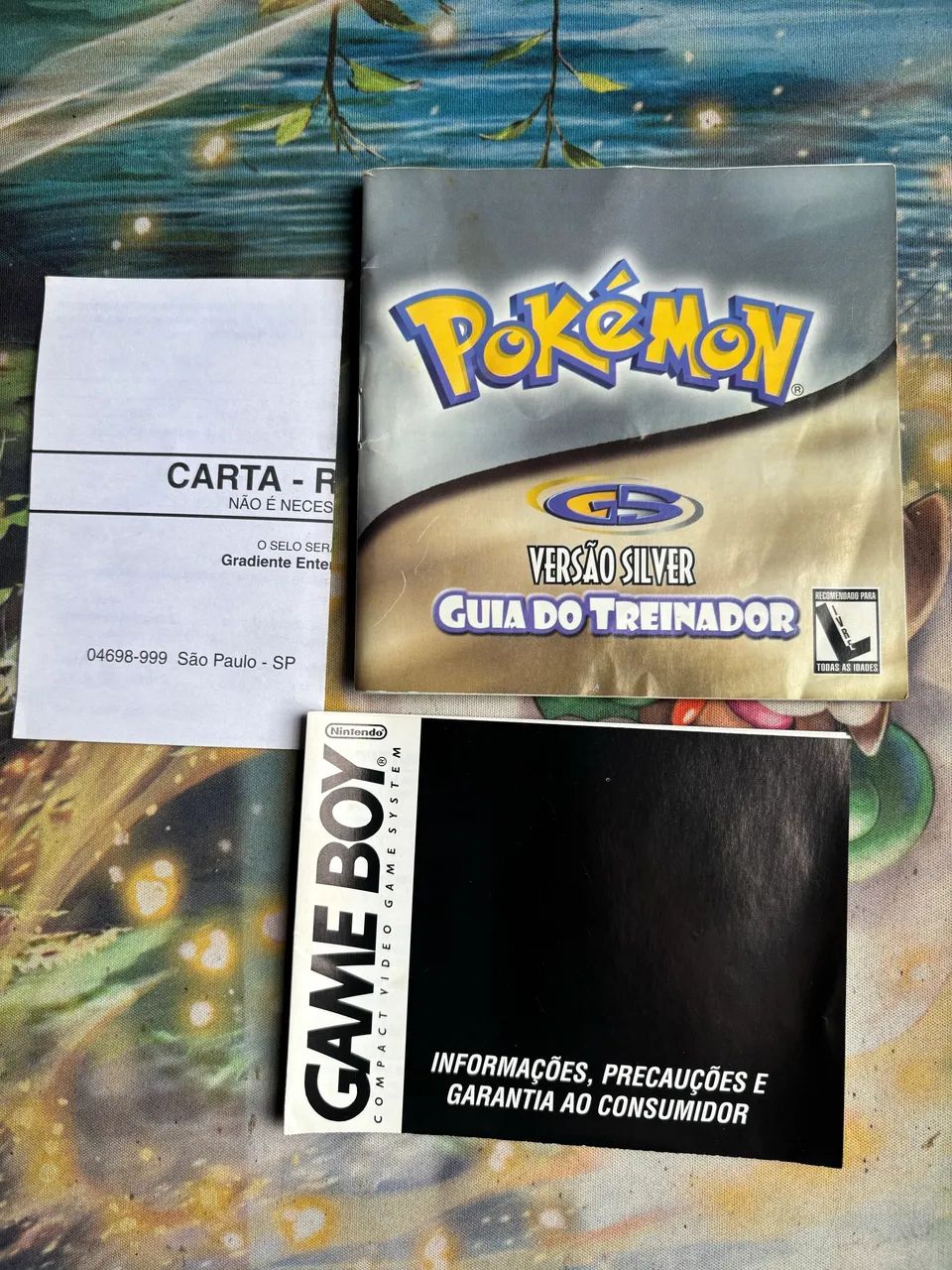 Pokémon Silver Completo Game Boy Color - Foto 3