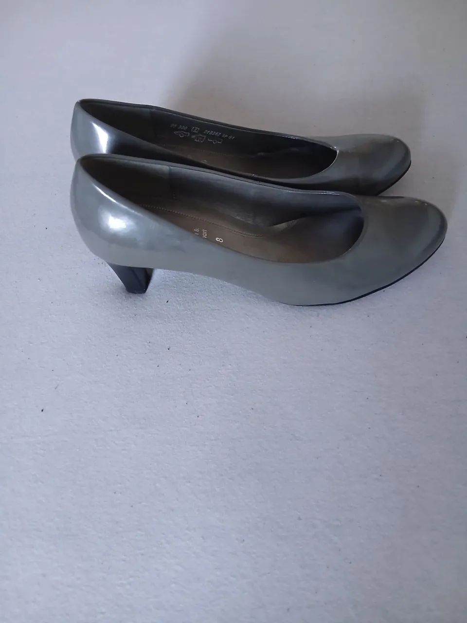 LINDO SCARPIN DE GRIFE GABOR CINZA N40  - Foto 2