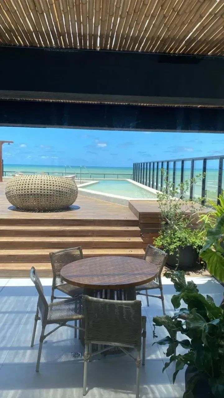 Flat | Pé na areia | com varanda - Foto 5
