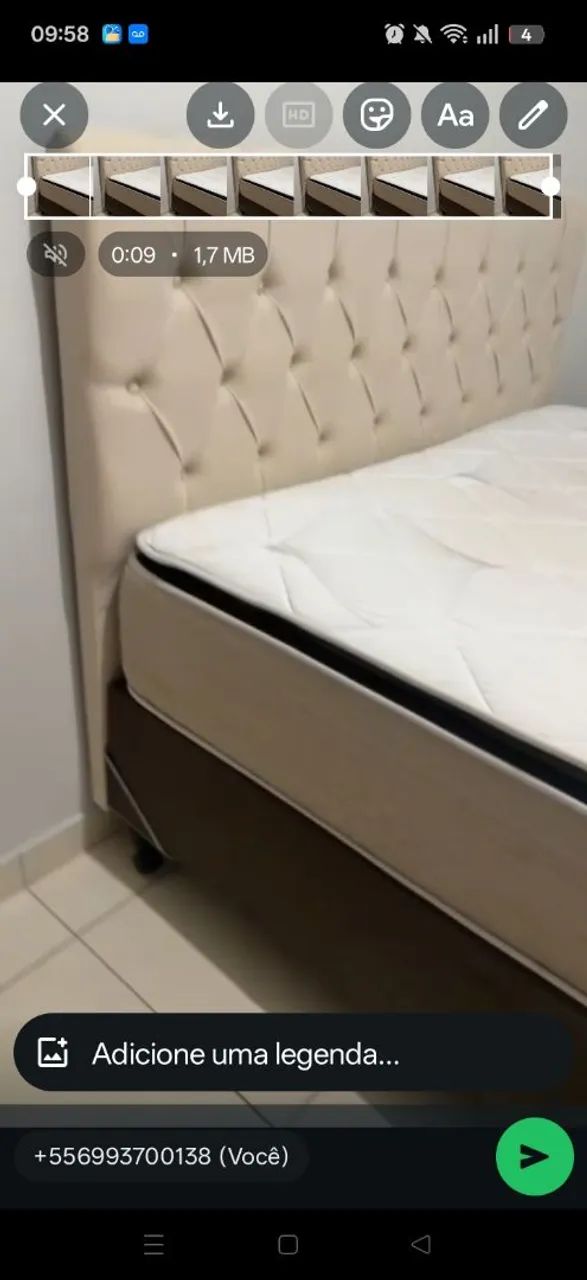 Cama + cabeceira  - Foto 3