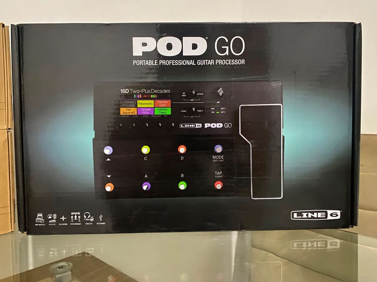 Pod go line 6 (Novo lacrado nunca usado) - Instrumentos musicais