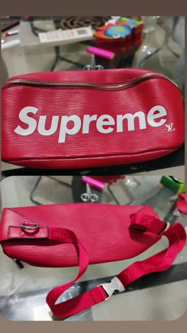 BOOMBAG COLAB  LOUIS VUITTON E SUPREME - Foto 3