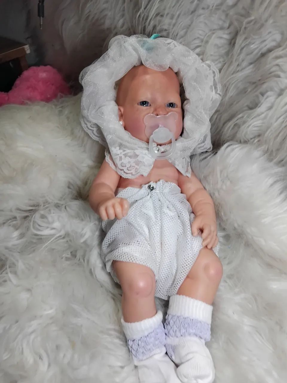 Boneca antiga Marca Anjo 45 cm - Foto 3