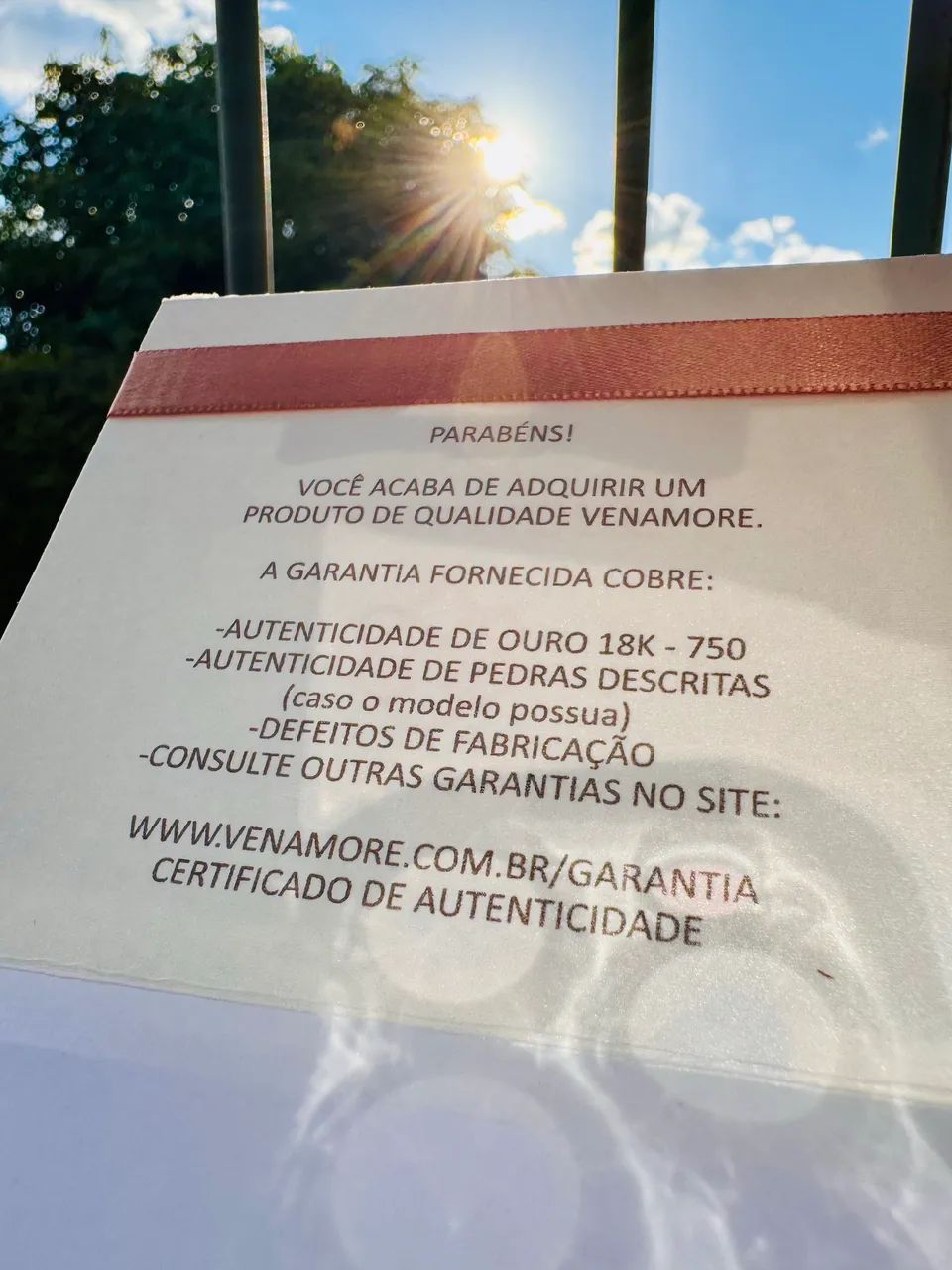 Anel de noivado Venamore - Foto 2