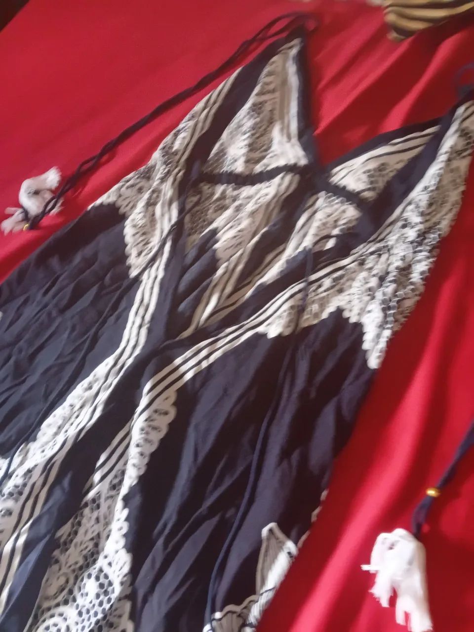 Vestido lenço de ponta - Foto 5
