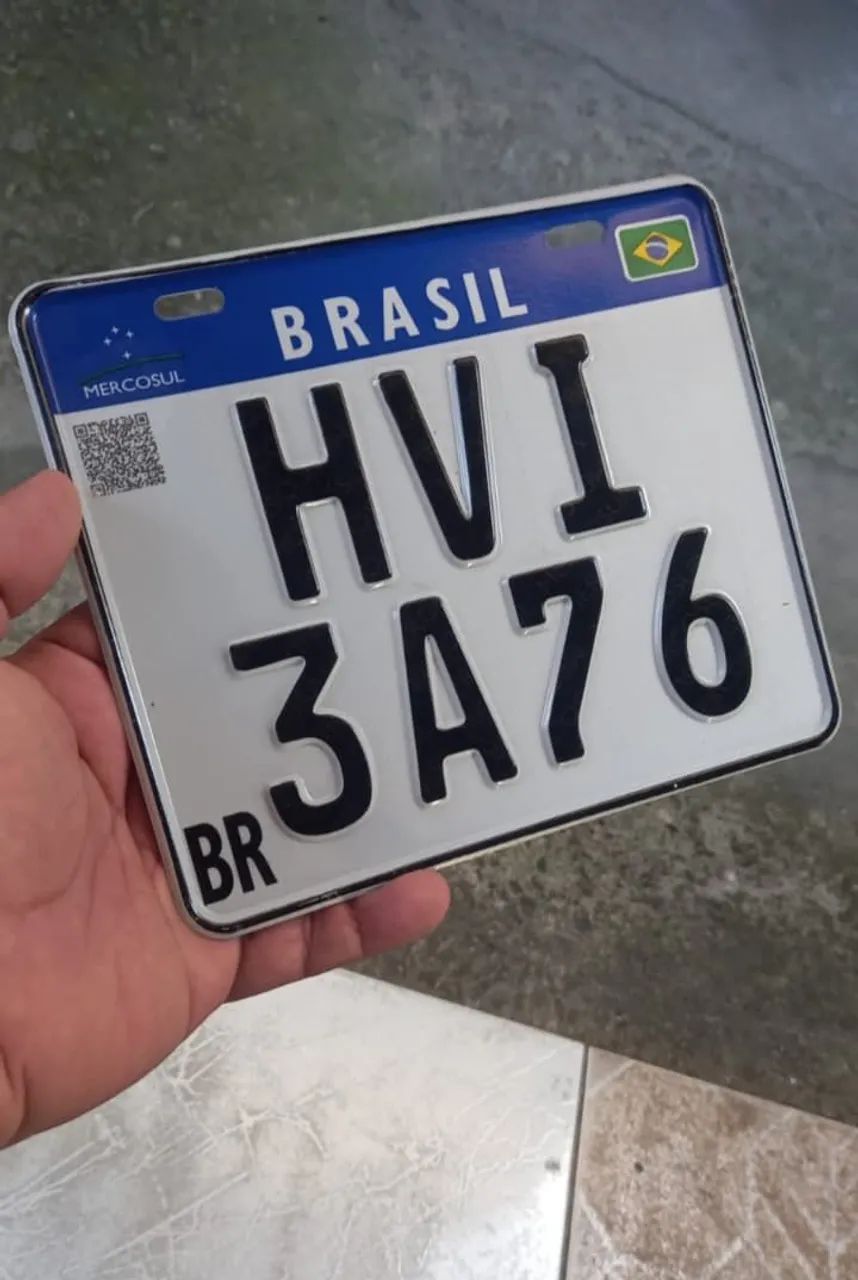 trabalhamos com placa Mercosul é luminosa para carro é moto  - Foto 4
