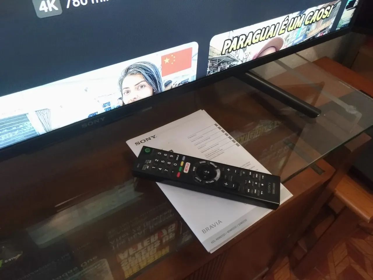 Smart TV LED SONY BRAVIA 50 Polegadas HDR10 KDL-50W665F 50" - Foto 5
