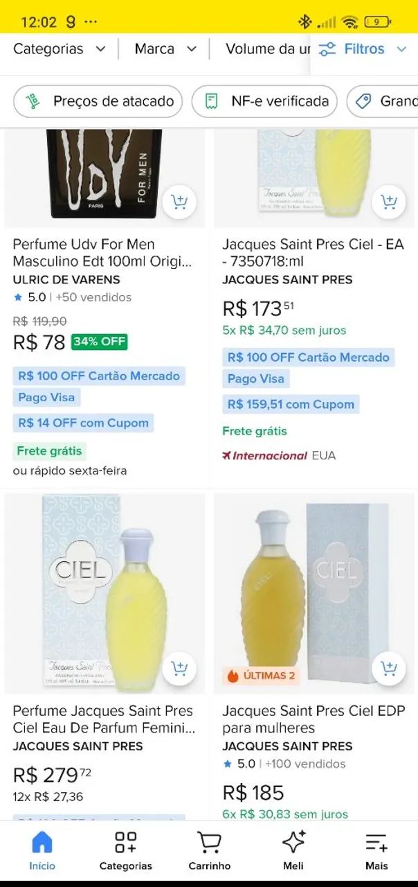 Perfume UDV Ciel 100ml - Foto 4