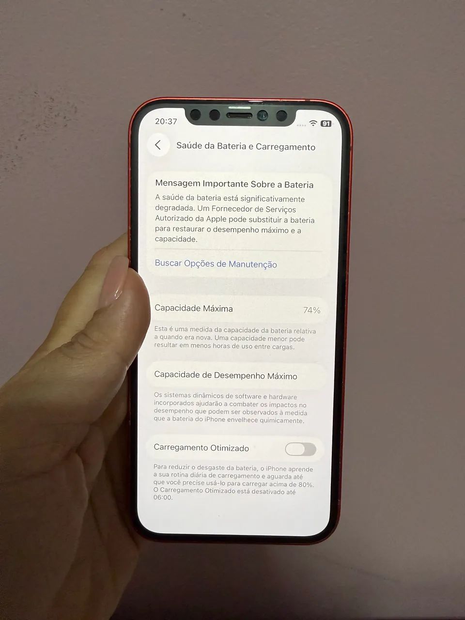iPhone 12 - Red 128gb - Foto 4