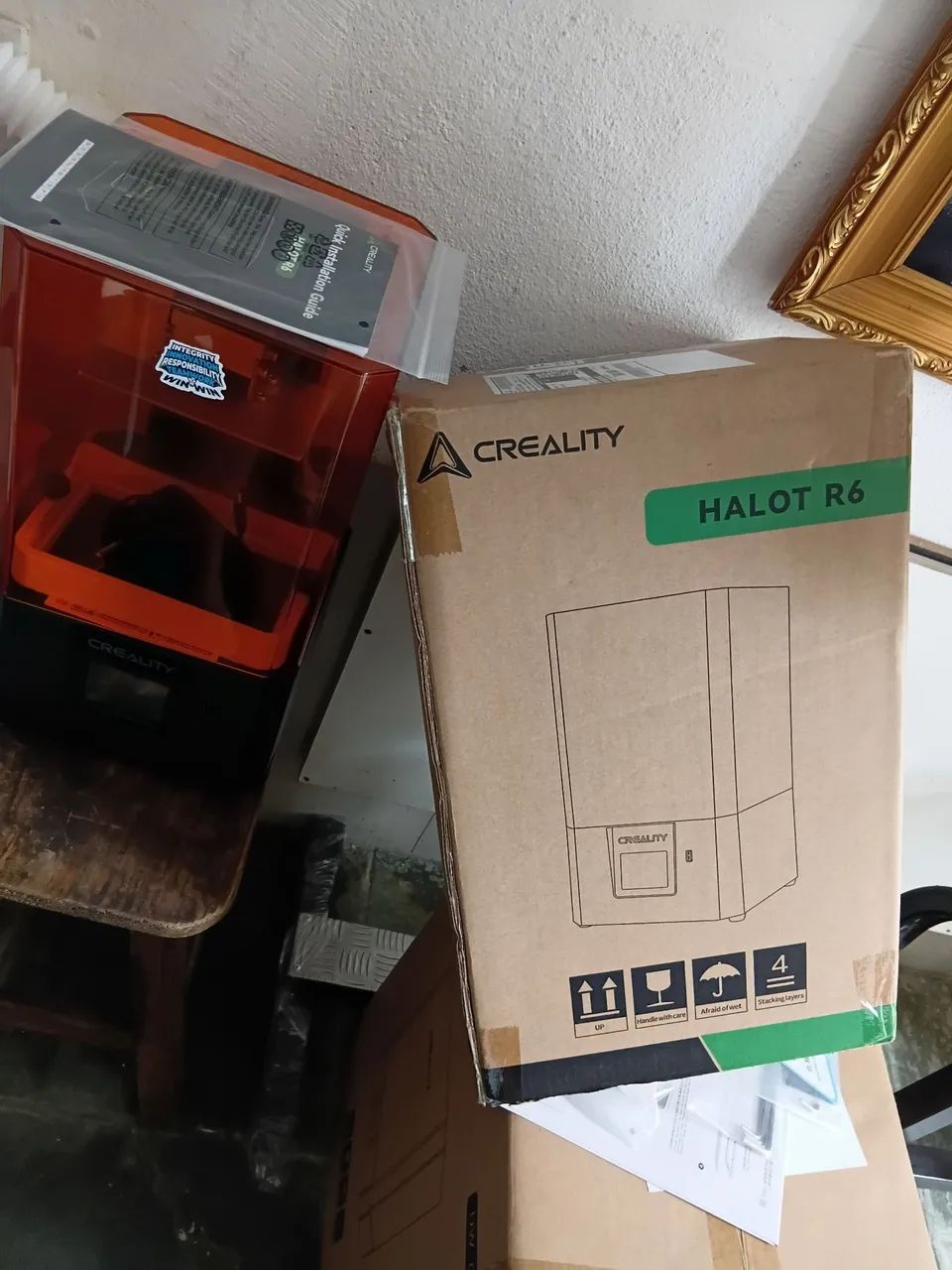 impressora 3D fazer resina