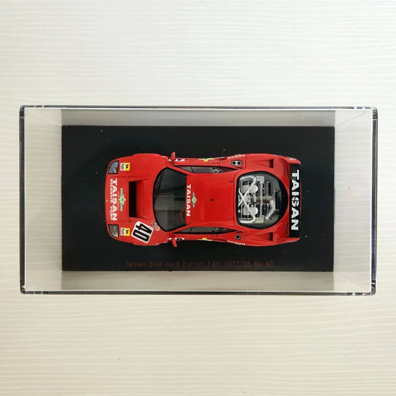 Ferrari F40 Taisan Star Card #40 JGTC 1995 - Red Line Models