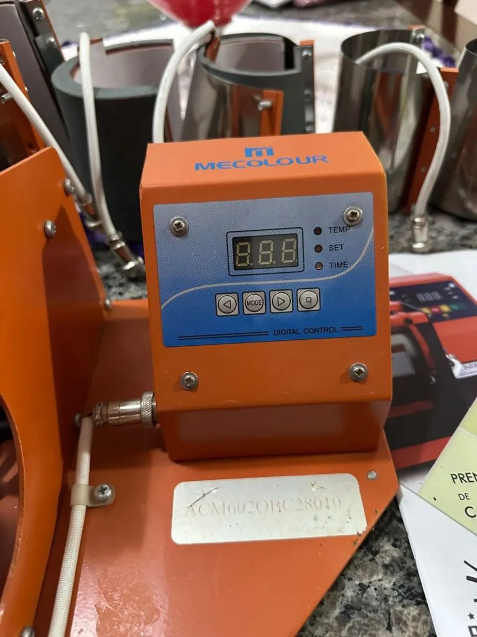 Prensa de silkar canecas MECOLOUR PREMIUM  - Foto 4