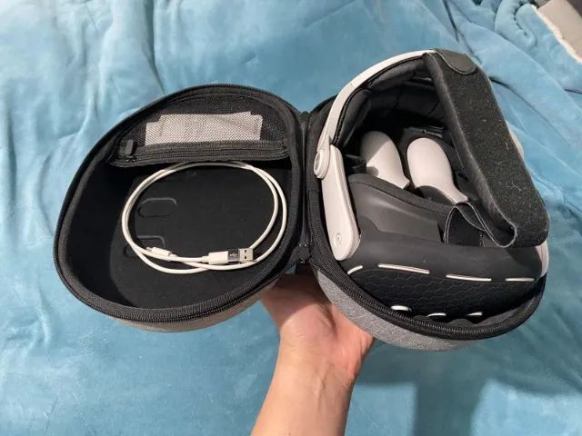 Meta Quest 3 128GB + Acessórios - Periféricos e Acessórios de