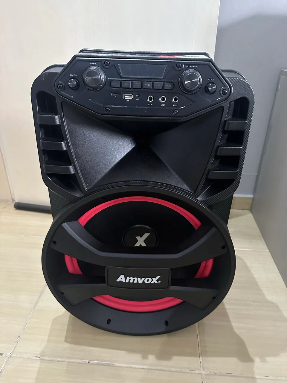 Caixa de Som Amvox 880w Bluetooth 