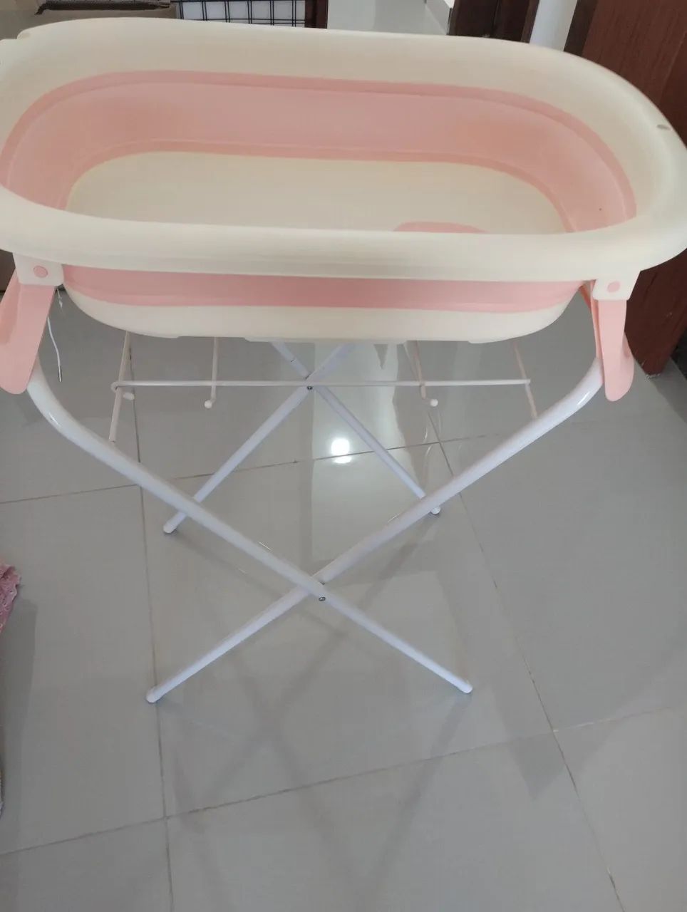 Suporte para banheira bebê nova