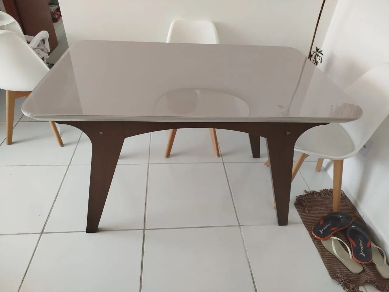 Mesa retangular de jantar  - Foto 4