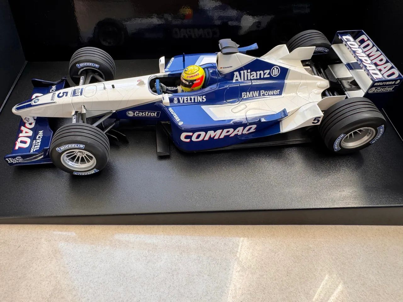 ミニカー Williams  FW23 2001 1/18 MINICHAMPS Minichamps 1/18 Williams 2001 fw23 Ralf Schumacher GP San Marino