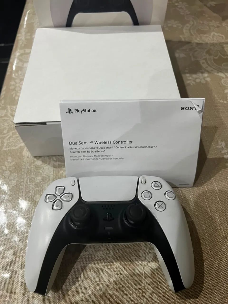 CONTROLE DUALSENSE PS5 - BRANCO  - Foto 3