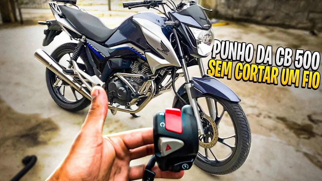 Punho de Cb500 Para CG 160 - Foto 4