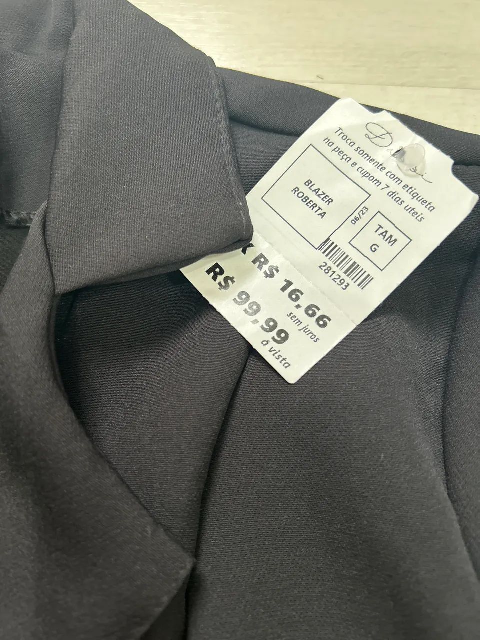 Blusa blazer levinho - Foto 2