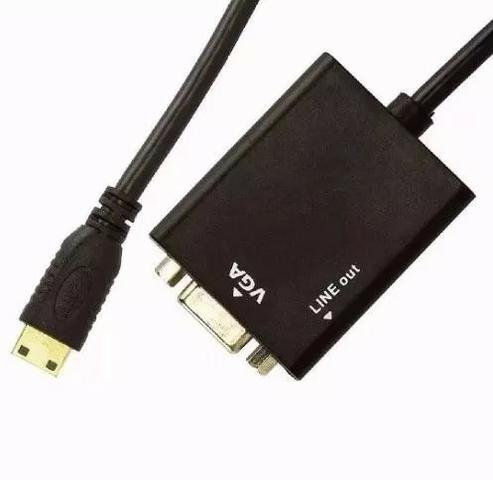 Conversor Hdmi Para Vga Com Saída P2 De Áudio - Foto 4
