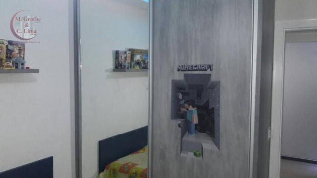 Oportunidade apartamento mobiliado de 122 m² e 4 dormitórios no splendor garden jardim das - Foto 20