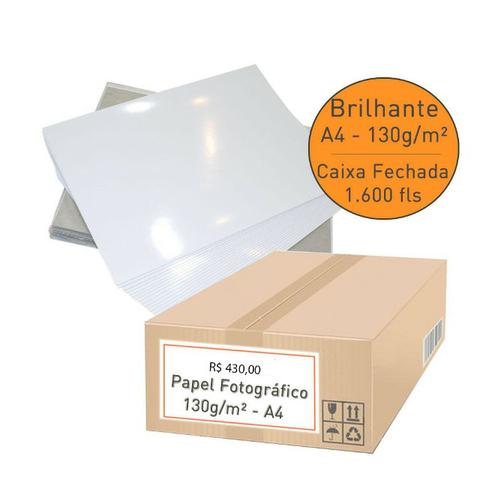 Papel Fotográfico Alto Brilho Caixa c/ 1000 Folhas Gramatura 230G - Foto 3