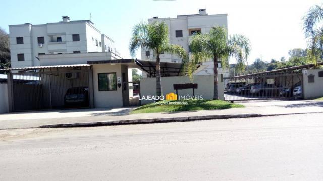 Apartamento com 2 dormitórios para alugar, 64 m² por r$ 590/mês - montanha - lajeado/rs