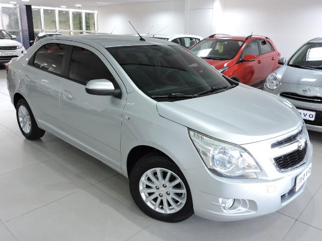 Gm - Chevrolet Cobalt LTZ 1.4 mec. completo + My Link prata - Foto 2