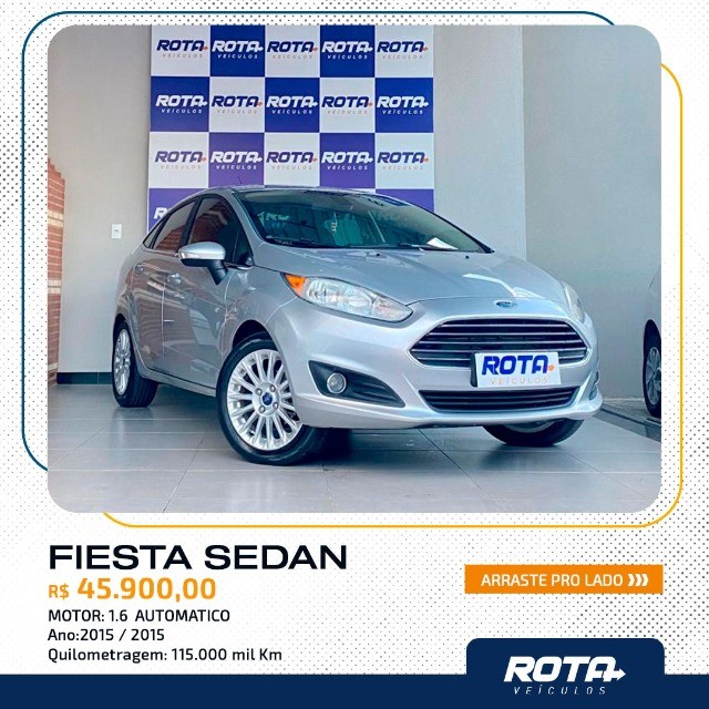 NEW FIESTA SEDAN 1.6 TITAMIUM MUITO NOVO