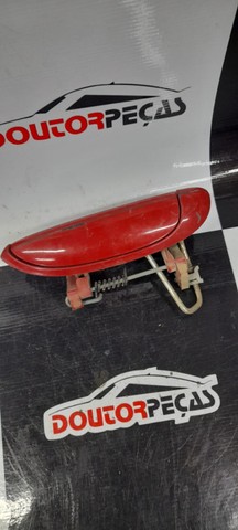 Maçaneta Externa Clio Logan Vermelho - Foto 2