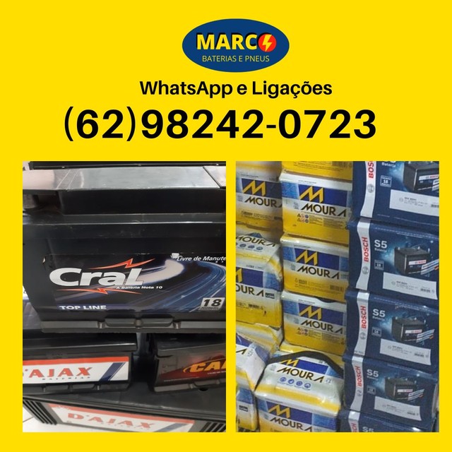 Bateria NOVA e USADA (Entrega grátis) - Foto 2