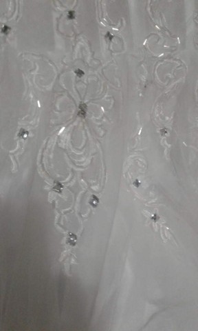 Vestido de noiva princesa com calda - Foto 2