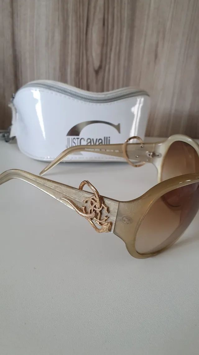 Maravilhoso óculos Roberto Cavalli em acetato  - Foto 5