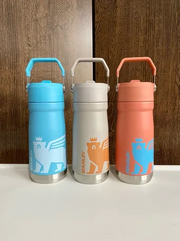 Garrafa Flip Straw Kids Stanley - Todas As Cores - Original