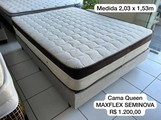 cama box queen size 2,03 X 1,53