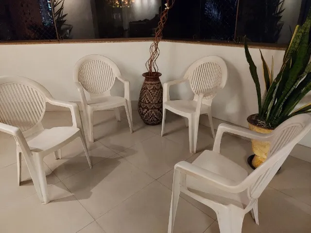 Jogo Cadeira Vime,varanda,área,jardim,sala De Estar (itagold