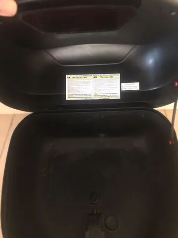 Vendo Baú para Moto e Bagageiro - Foto 2