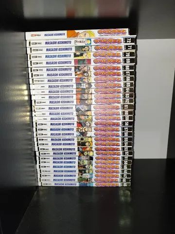 Mangá Naruto Gold Coleção Completa Vols. 1 a 72 + Gaiden