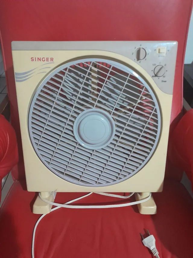 Ventilador singer antigo e raro funcionando 