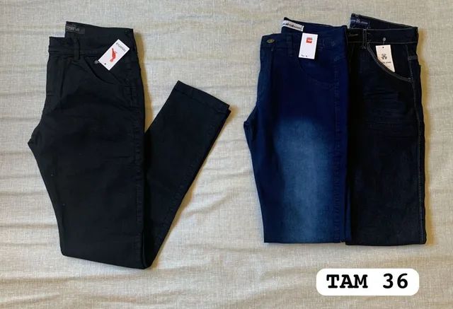Calça jeans Masculina com lycra do 36 ao 48  - Foto 5